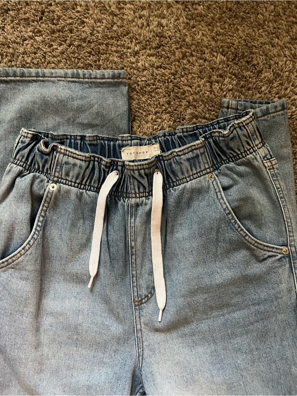 Drawstring Jeans - Picture 3 of 5